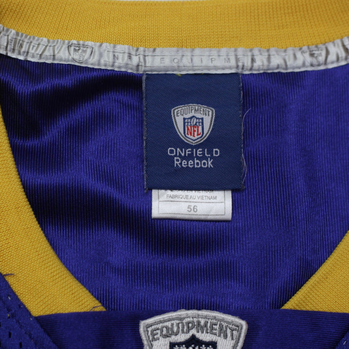 Vintage Reebok Minnesota Viking Peterson 50th Anniversary Jersey