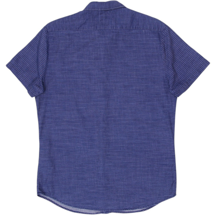 Mens Levis Striped Button Pocket Modern Fit Shirt Size L