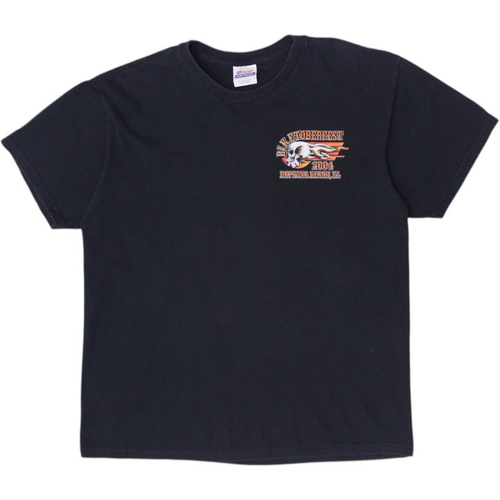 Mens Hanes Biketoberfest Daytona Beach FL T-Shirt Size L