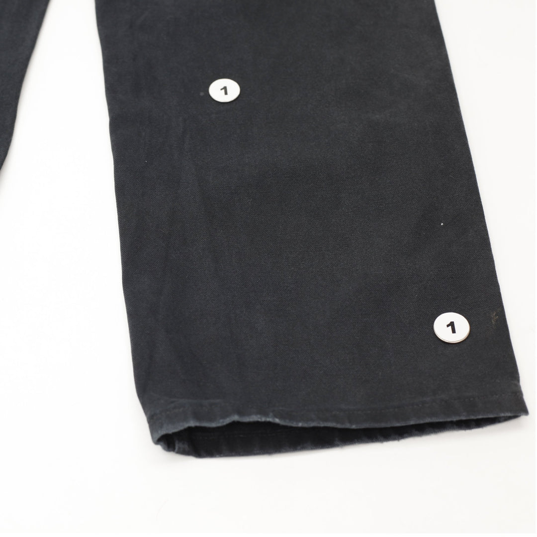 Mens 2014 Carhartt B11 BLK Carpenter Pants Canvas Dungarees Loose 36x32