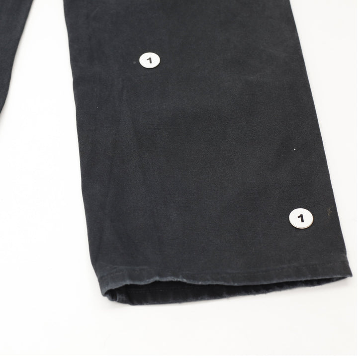 Mens 2014 Carhartt B11 BLK Carpenter Pants Canvas Dungarees Loose 36x32