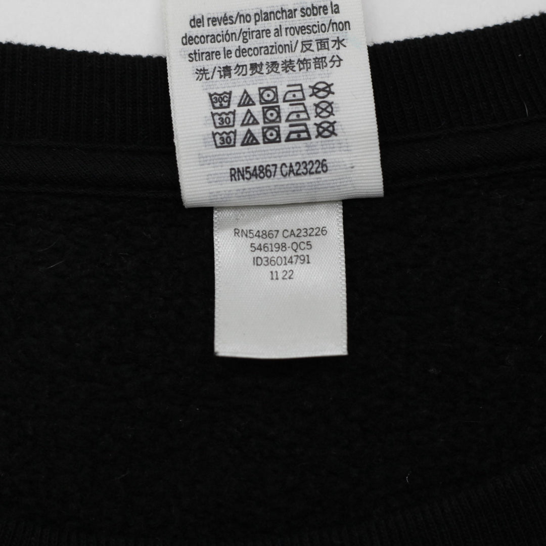 Ladies PINK Victoria Secret Crewneck Pullover Sweatshirt Black Size M