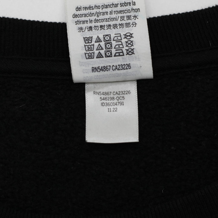 Ladies PINK Victoria Secret Crewneck Pullover Sweatshirt Black Size M