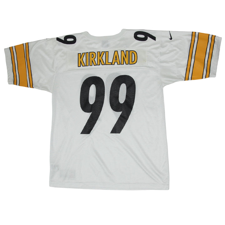 Vintage Nike Team Pittsburgh Steelers Kirkland 99 Football Jersey Made In USA