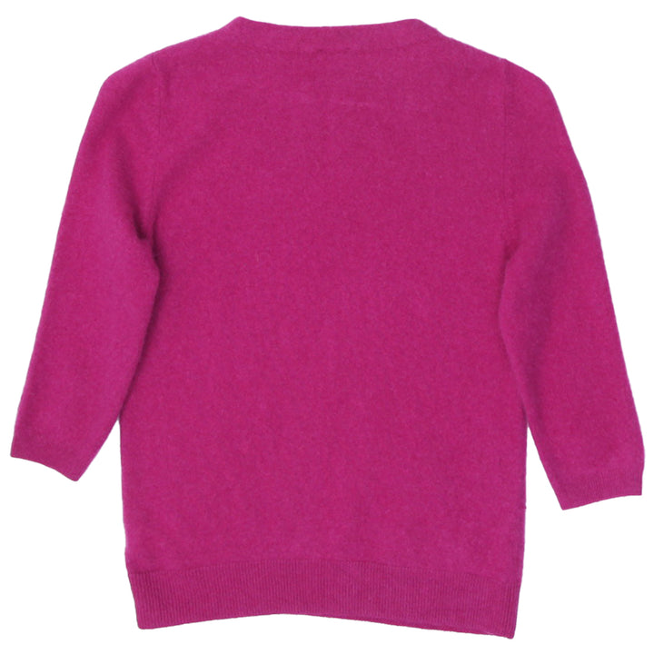 Ladies Talbots 100% Pure Cashmere Pink Sweater
