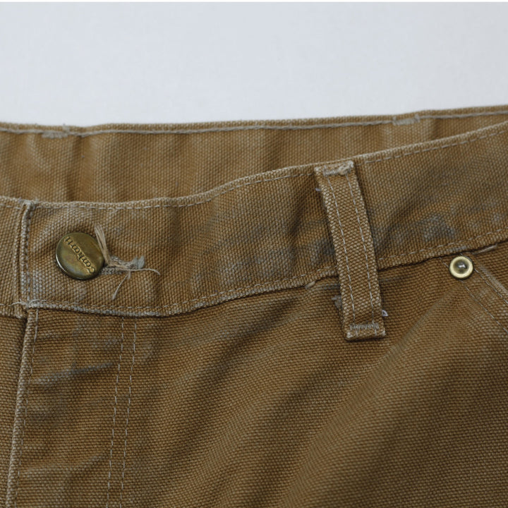 Mens Carhartt B01 BRN Dungaree Fit Workwear Double Knee Pants Size 36/32 | Migration_Pants WW Collection - Al | Fashion Rerun