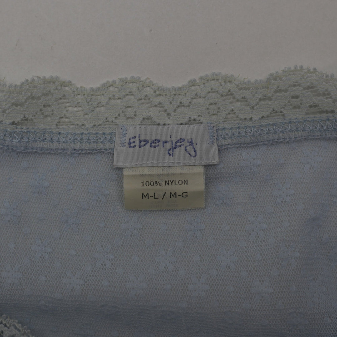 Y2K Ladies Eberjey Pointelle Lace Cami Top Size M
