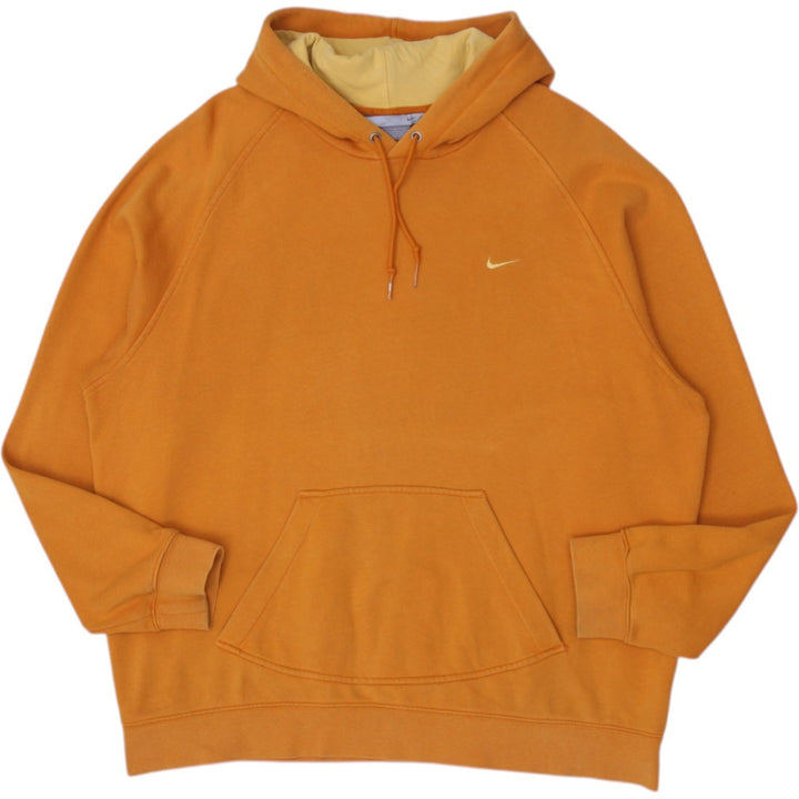 Vintage Embroidered Nike Swoosh Orange Pullover Hoodie | Migration_Hoodies | Fashion Rerun