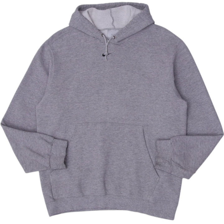 Vintage Nike Embroidered Center Swoosh Logo Gray Pullover Hoodie M | Migration_Hoodies | Fashion Rerun