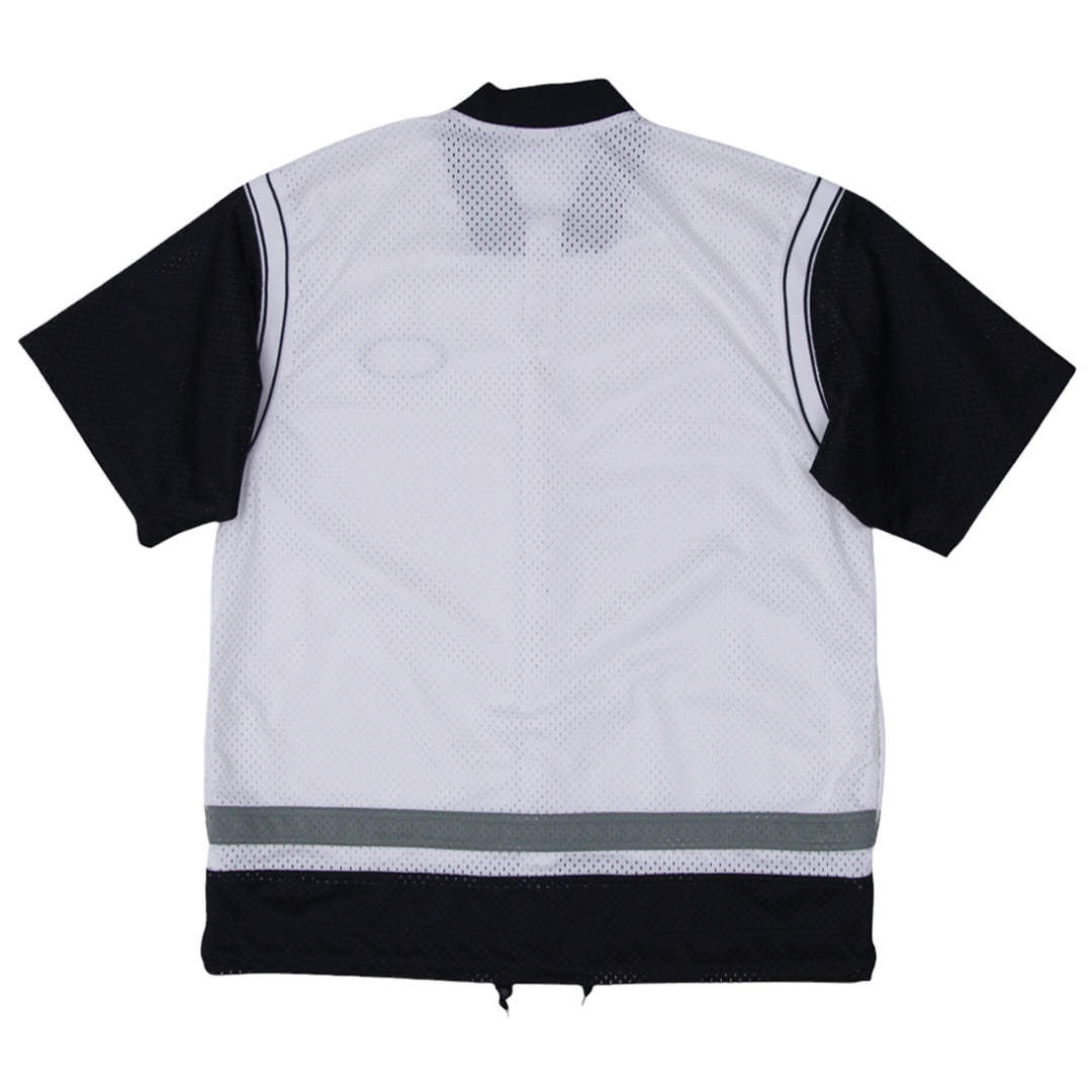 Vintage Nike XXL White Mesh Button Up Shirt - Fashion Rerun Vintage Migration_Jersey