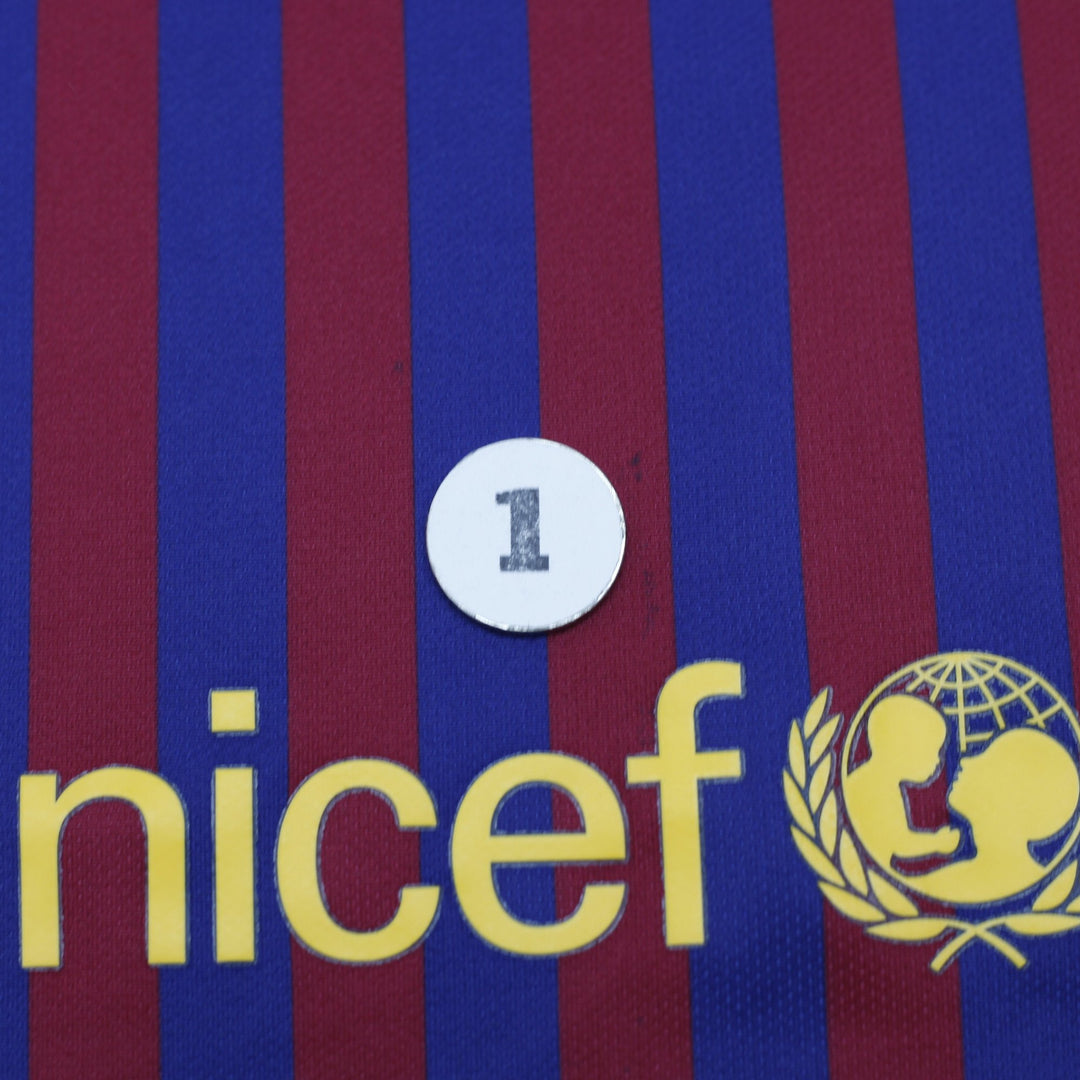 2018-2019 Nike FC Barcelona La Liga Home Jersey Boys M | Migration_Jerseys - View 10 | Fashion Rerun