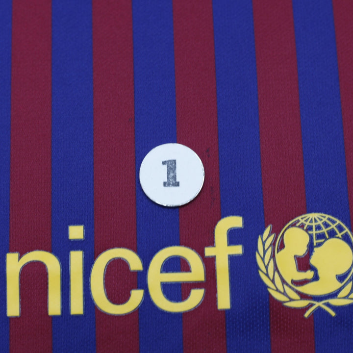 2018-2019 Nike FC Barcelona La Liga Home Jersey Boys M | Migration_Jerseys - View 10 | Fashion Rerun
