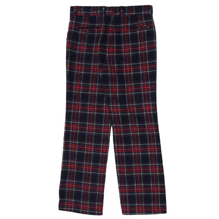 Vintage Pendleton 100 Virgin Wool Made In USA Plaid Pants