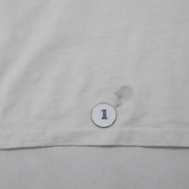 Vintage Nutmeg Mills Chicago Bulls T-Shirt White NBA Graphic 1991 Made In USA L | Migration_T-Shirts - Altern | Fashion Rerun