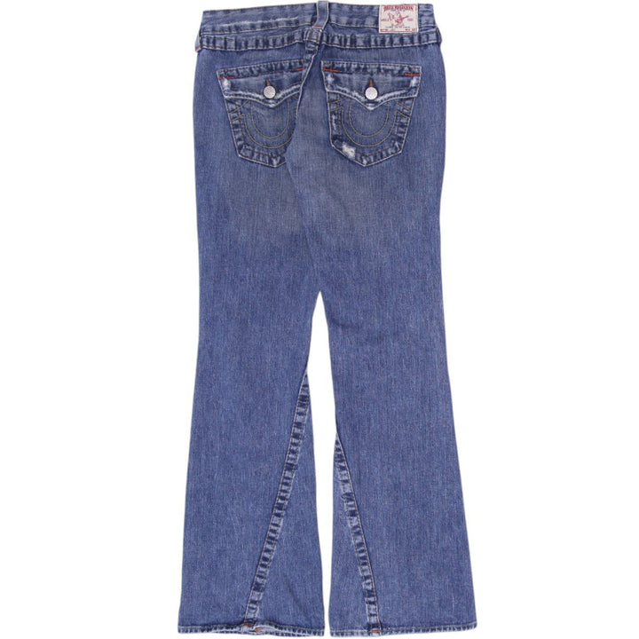 Ladies True Religion Joey Distressed Denim Jeans Size 29