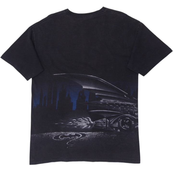 Vintage 1995 Batman Forever Batmobile Wrap-Around T-Shirt | Migration_T-Shirts - Side View | Fashion Rerun
