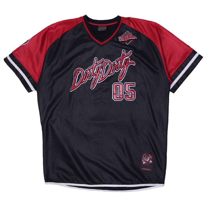 Vintage FUBU Dirty South Jersey Men XXL Black Hip Hop