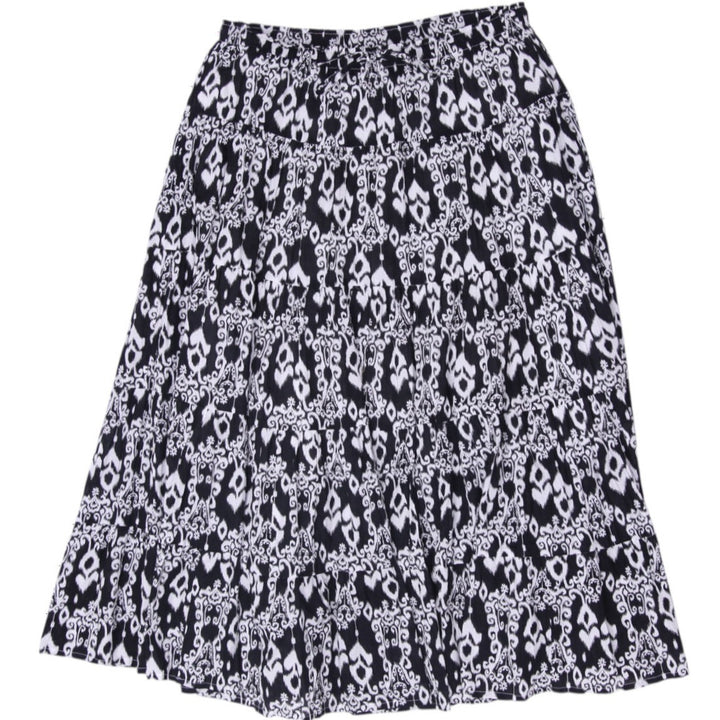 Y2K Ladies Christopher & Banks Boho Tiered Maxi Skirt Size S