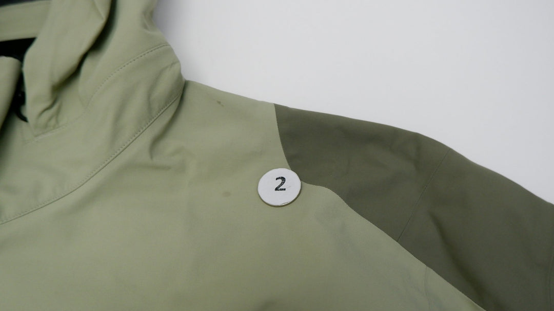 Mens Arc'teryx Gore-Tex Jacket Gray Full Zip Hooded Waterproof Outdoors