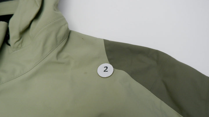 Mens Arc'teryx Gore-Tex Jacket Gray Full Zip Hooded Waterproof Outdoors