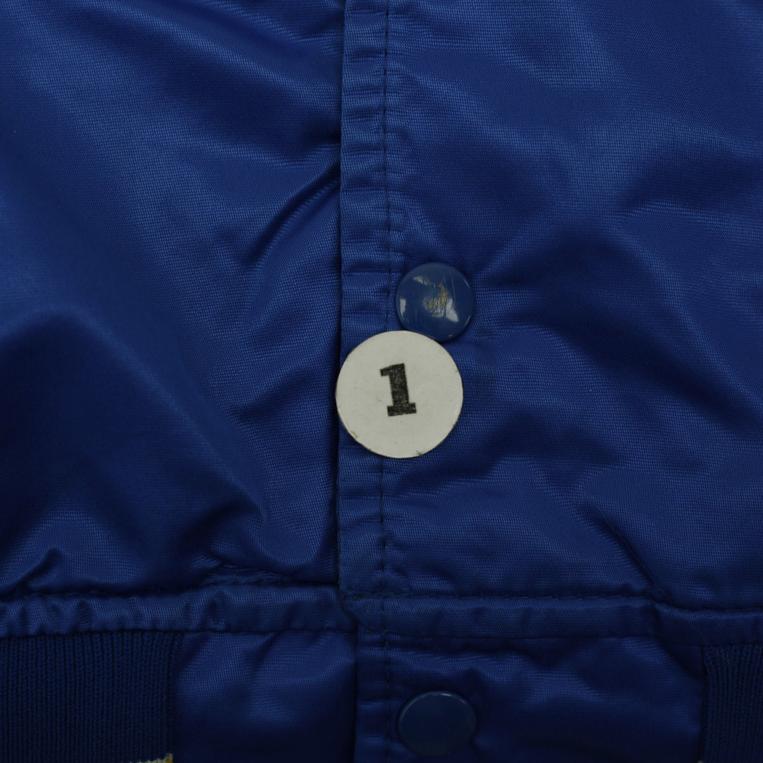 Vintage 90s Milwaukee Brewers MLB Satin Bomber Jacket Diamond Collection Made Size M | Migration_Jackets - De | Fashion Rerun