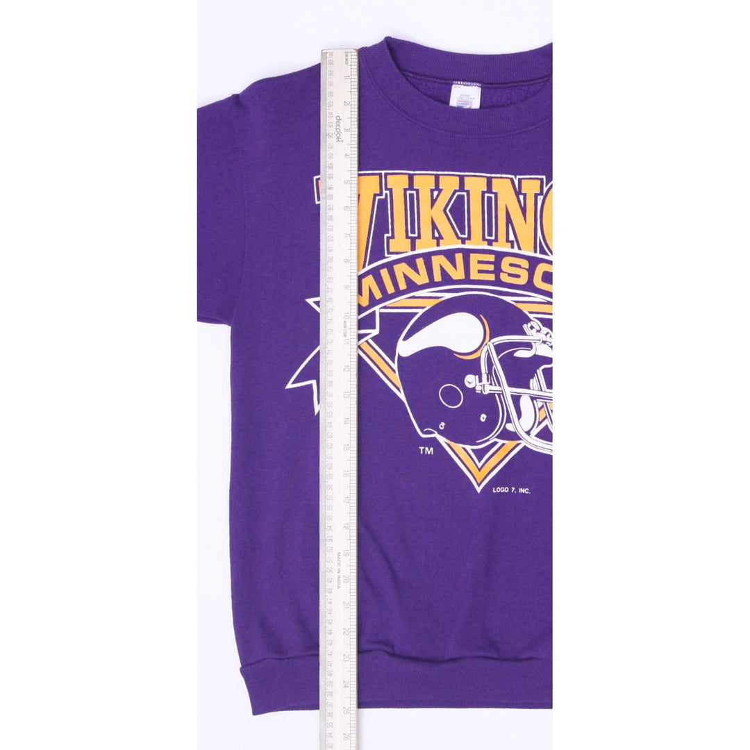 Vintage 90s Minnesota Vikings Vikings Crewneck Sweatshirt Size M