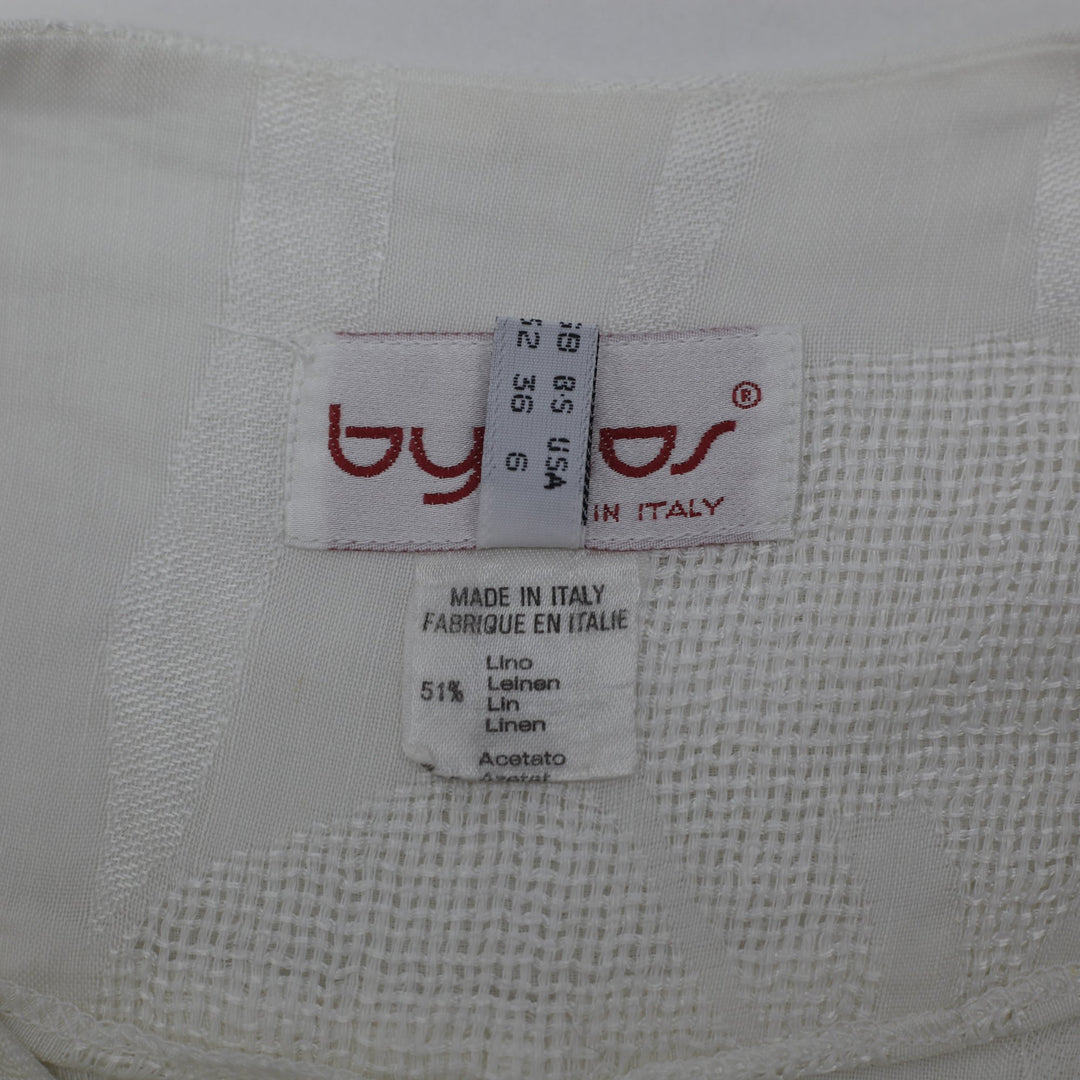 Y2K Ladies Byblos Pleated Yoke Flare Maxi Midi Skirt Size 8
