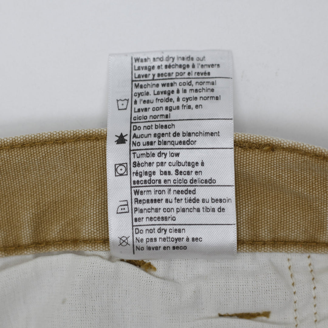 Mens Carhartt Relaxed Fit Rigby Canvas Work Shorts Size 34