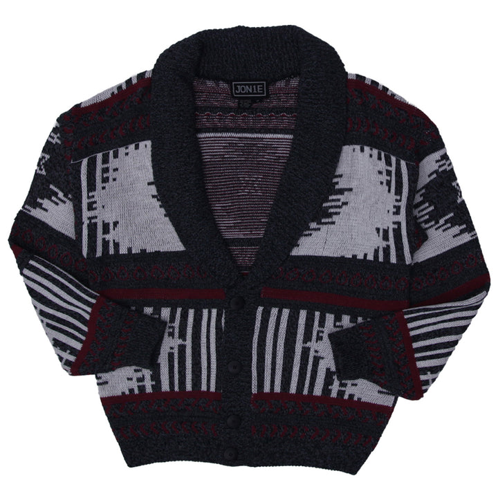 Vintage Jon1E Knit Cardigan Sweater Size M - Fashion Rerun Vintage Migration_Sweaters