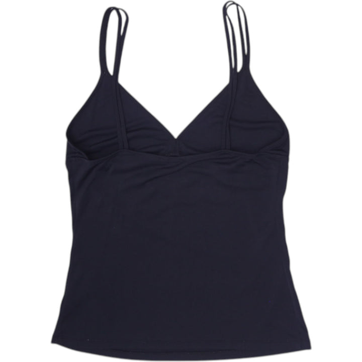 Y2K Ladies Jacob Tank Top Black Spaghetti Strap Casual Size L