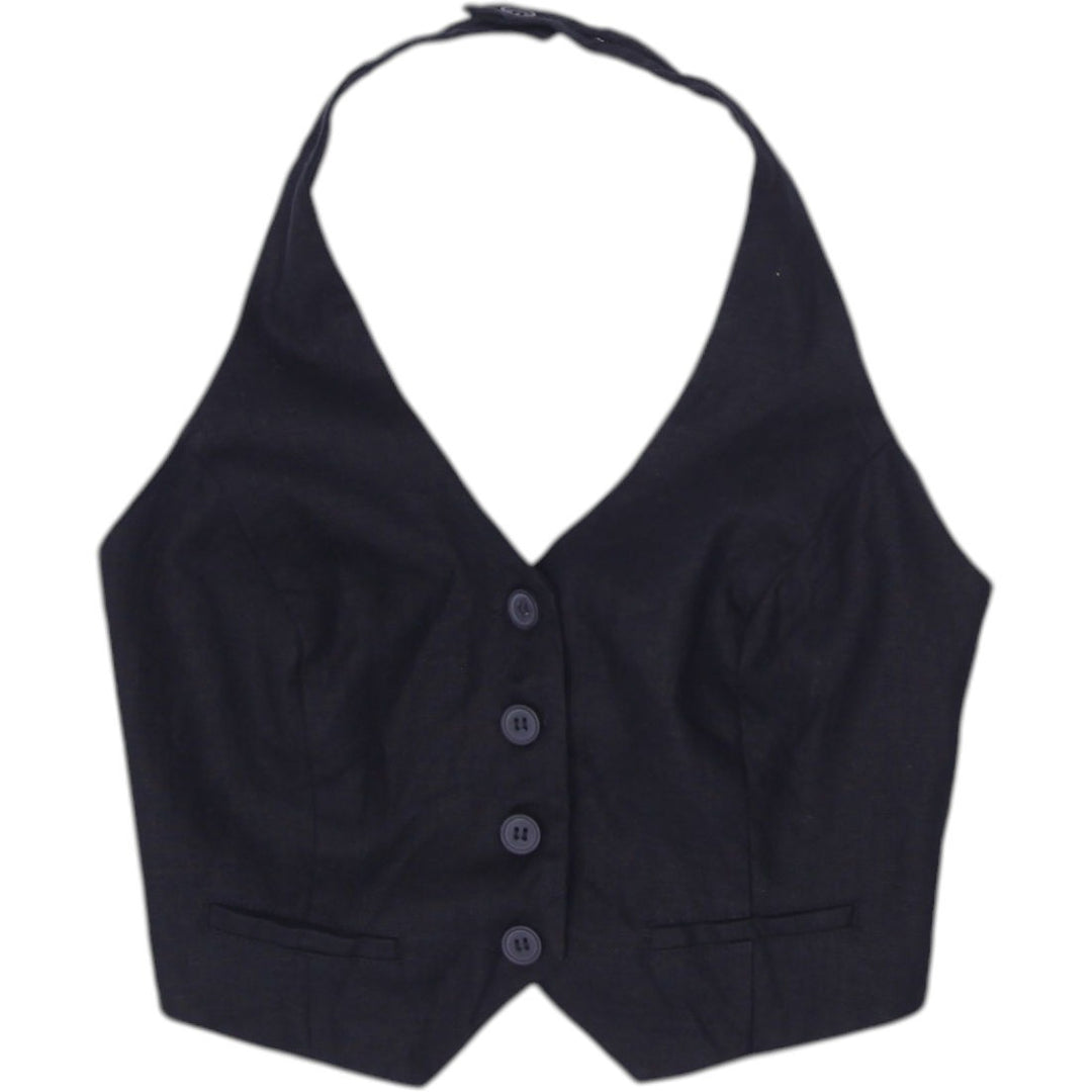 Y2K Button Halter Vest Size 8 | Migration_Y2K Tops | Fashion Rerun