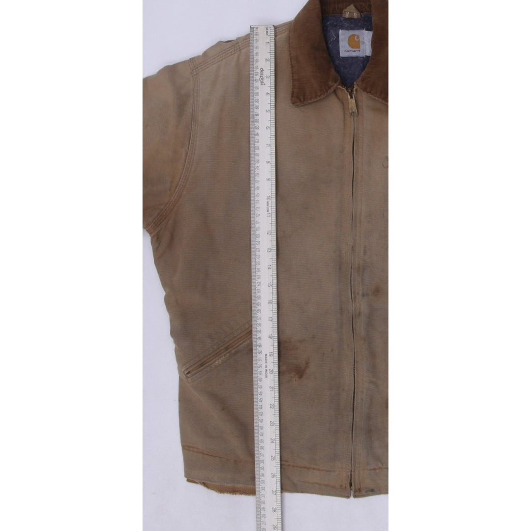 Vintage Carhartt Detroit Blanket Lined Canvas Stained Distressed Jacket | Migration_Jackets - View 11 | Fashion Rerun