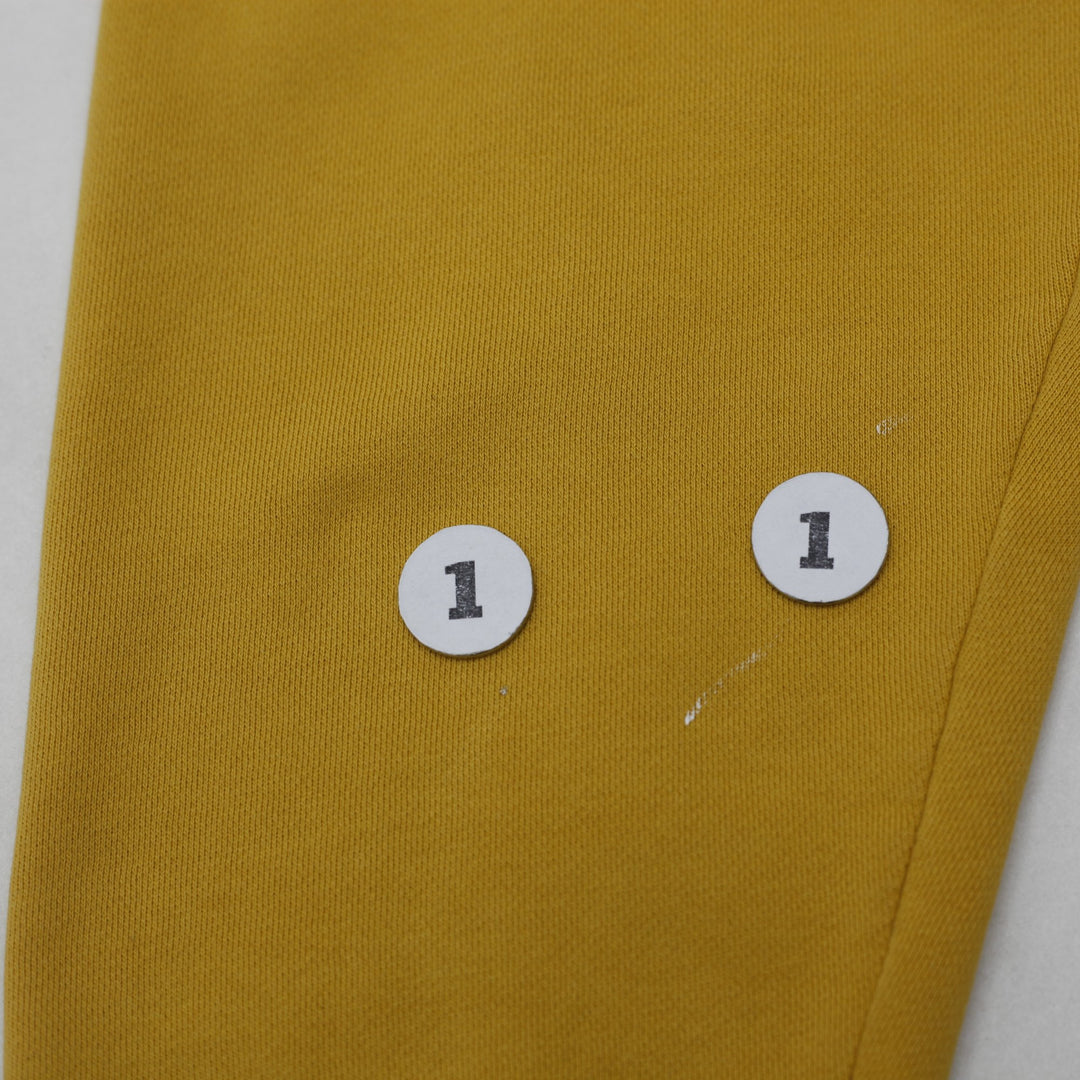 Vintage Nike Center Swoosh 2000s Pullover Yellow Hoodie Size M | Migration_Hoodies - View 7 | Fashion Rerun