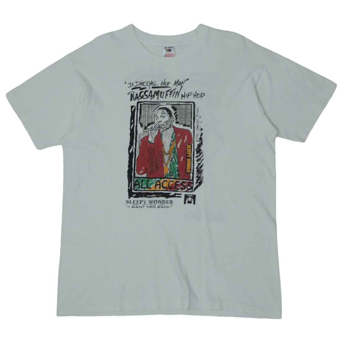 Shop Vintage Rancid Band Fall Back Down T-Shirt Fruit of the Loom