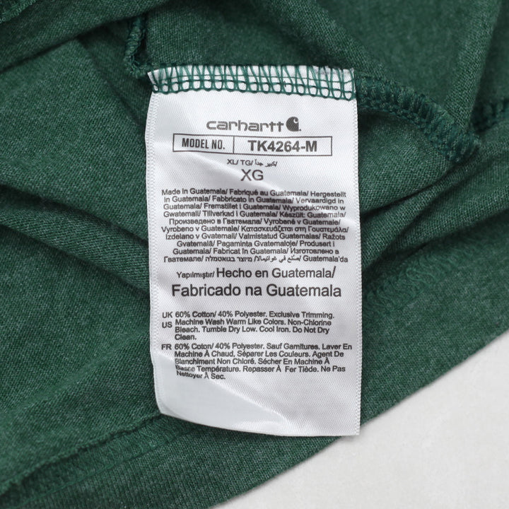 Mens Carhartt Relaxed Fit Workwear T-Shirt Green - Fashion Rerun Vintage Migration_T-Shirt