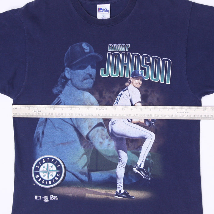 Vintage 1996 Randy Johnson Seattle Mariners T-Shirt Size L