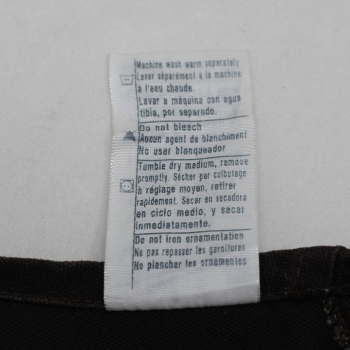 Mens Carhartt R06-DKB Coveralls Black Canvas Workwear 36x30