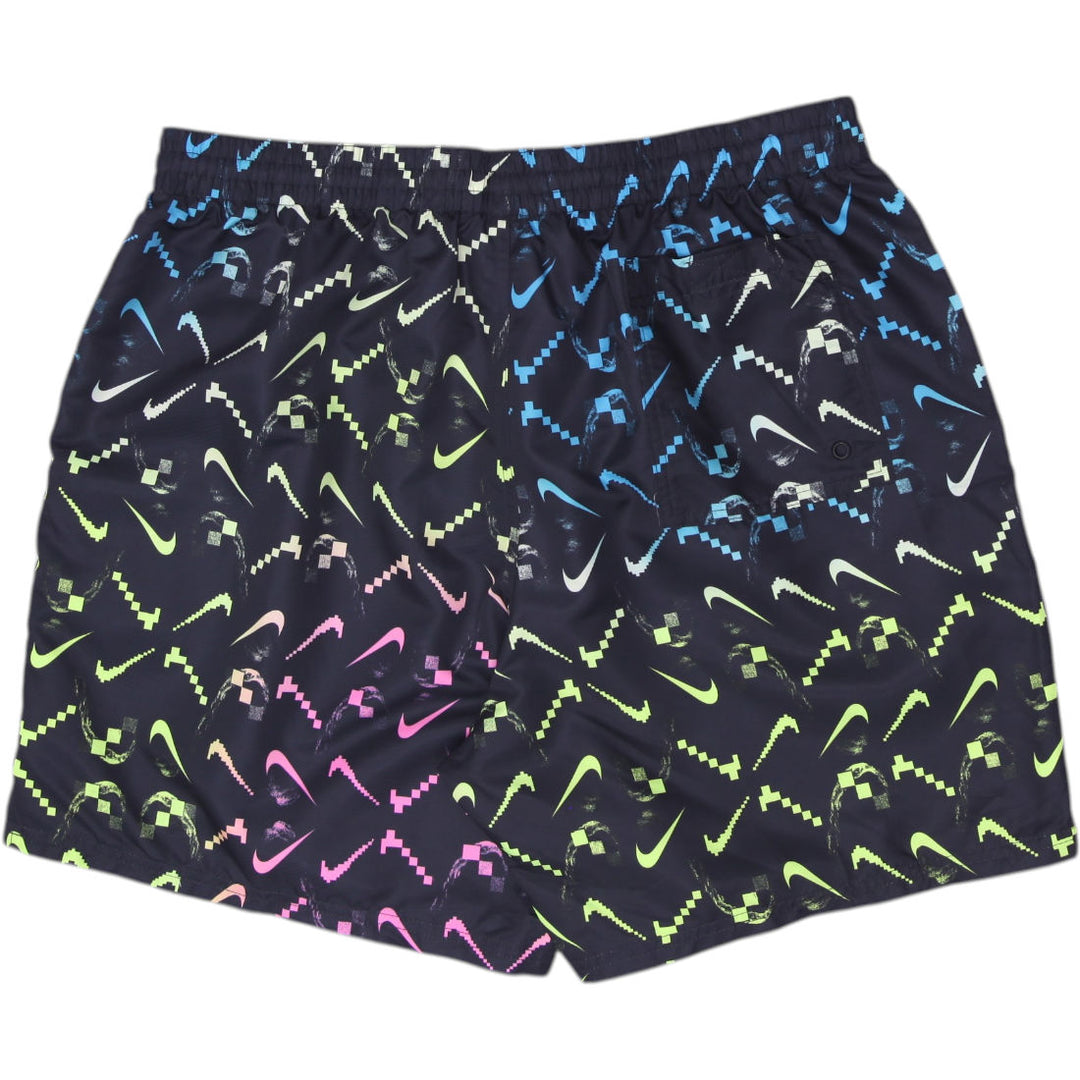 Mens NIKE Volley Logo Swim Trunks Short Multi Color Size XL