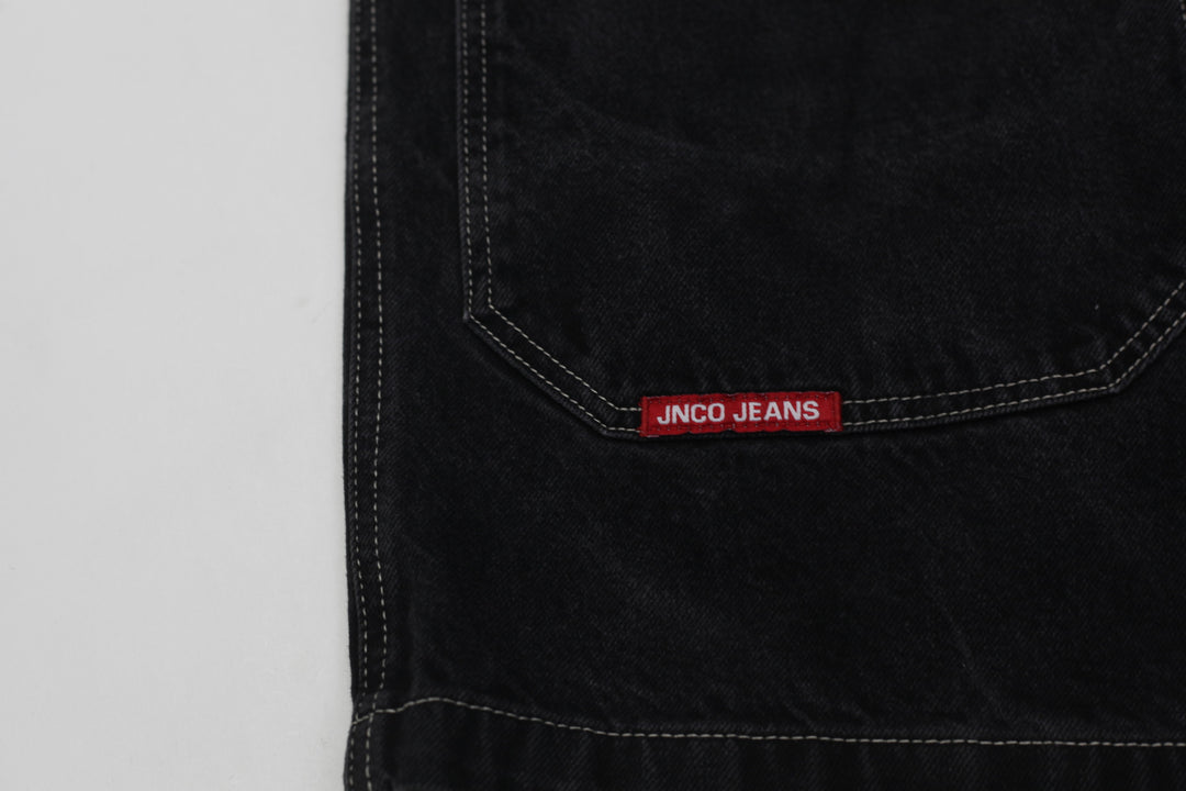 Y2K Mens JNCO Jeans Denim Jorts Shorts