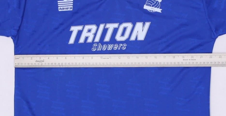 Vintage Birmingham City 1994–95 Triton Showers Soccer Jersey | Migration_Jerseys - View 6 | Fashion Rerun