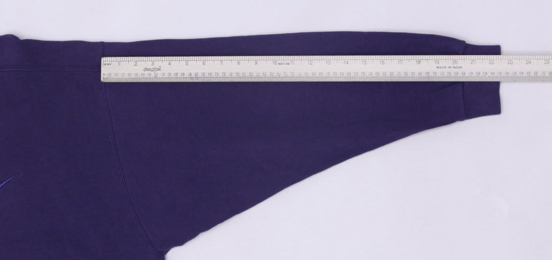 Vintage Nike Sweatshirt Purple Crewneck Fleece Logo Made In USA XL | Migration_Sweatshirt - View 8 | Fashion Rerun