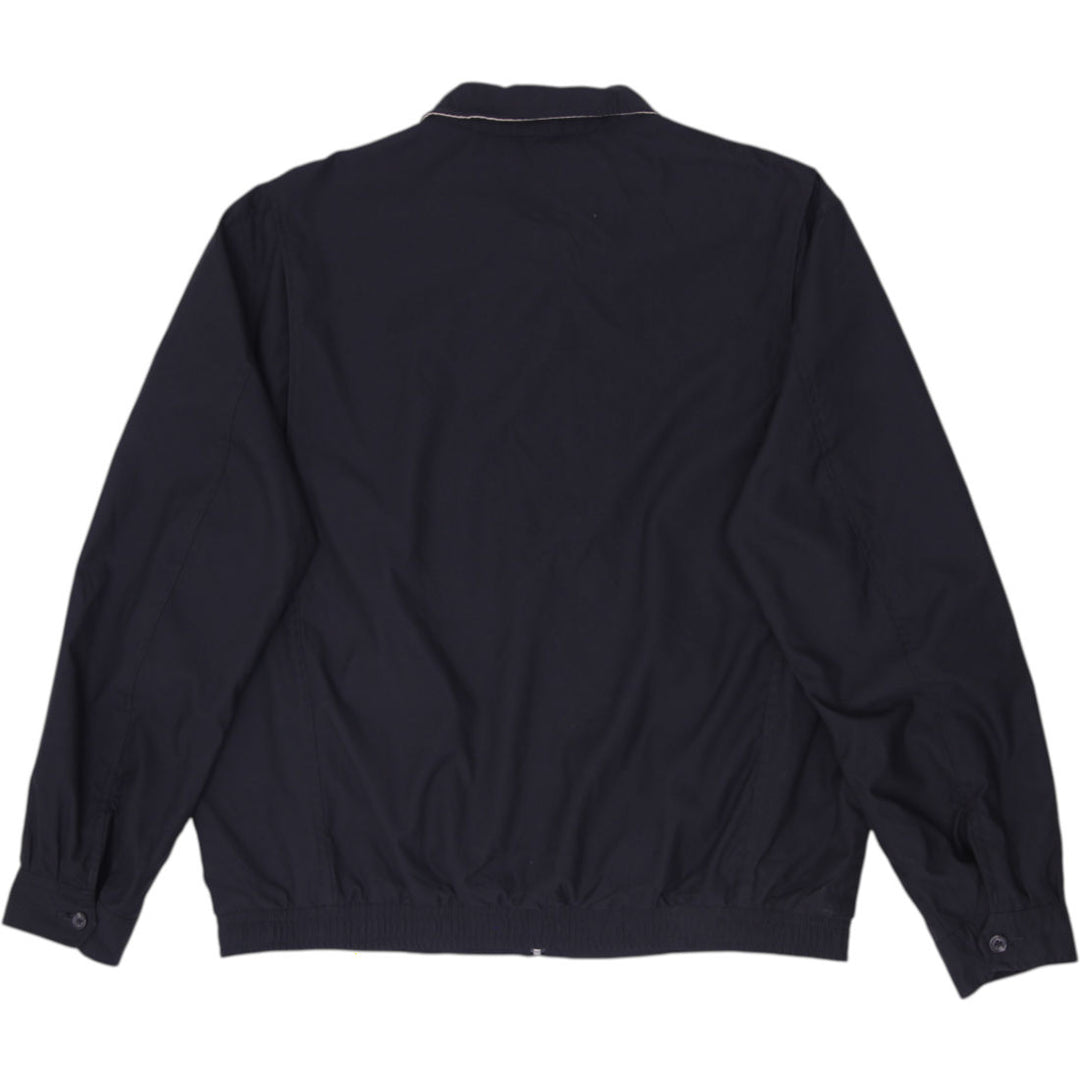 Mens Full-Zip Bi-Swing Harrington Windbreaker Jacket Size L