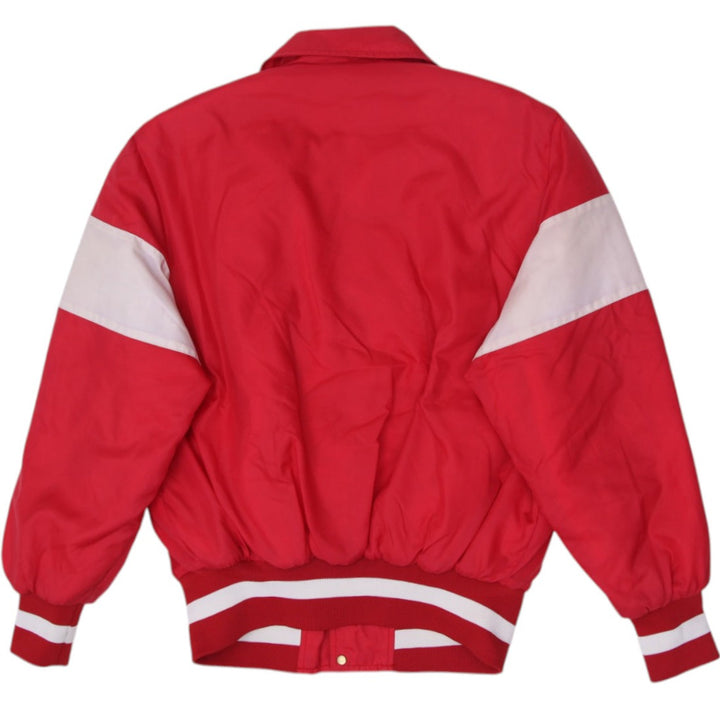 Vintage 90s Detroit Red Wings Bomber Jacket NHL Hockey Shain of Canada XL | Migration_Jackets - Side View | Fashion Rerun