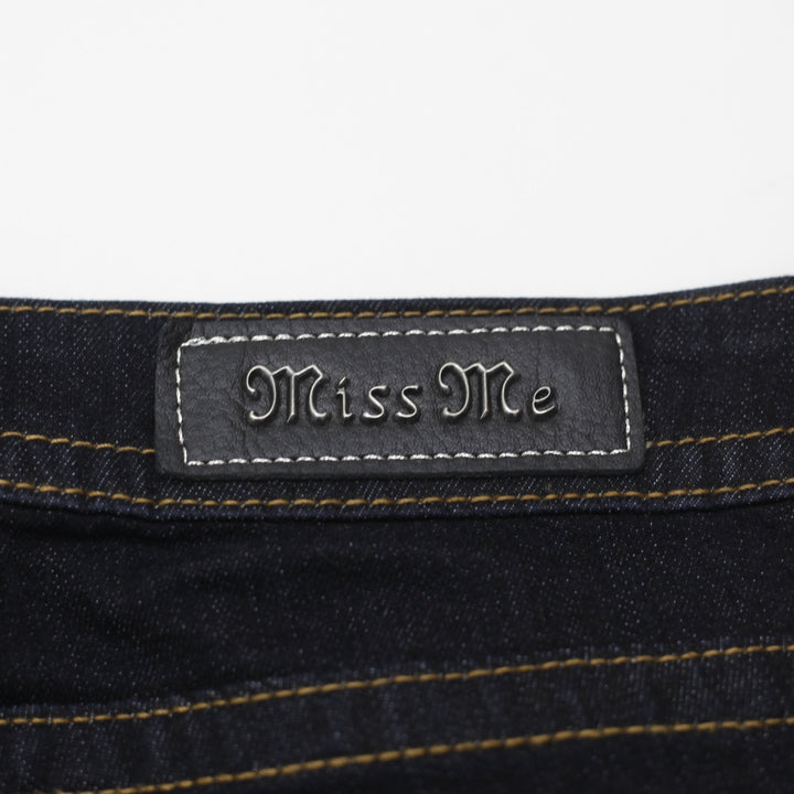 Y2K Ladies Miss Me Mid-Rise Bootcut Denim Jeans Size 28