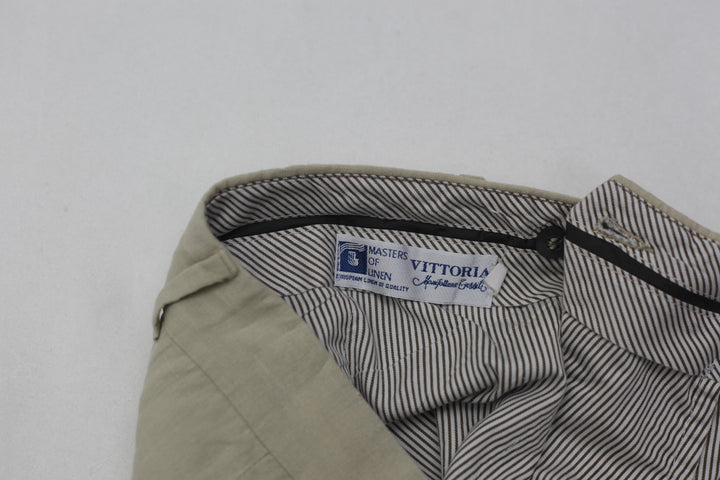 Vintage Vittoria Linen Pants | Migration_Pants JUNEEID20% UAENAT20 - Back View | Fashion Rerun