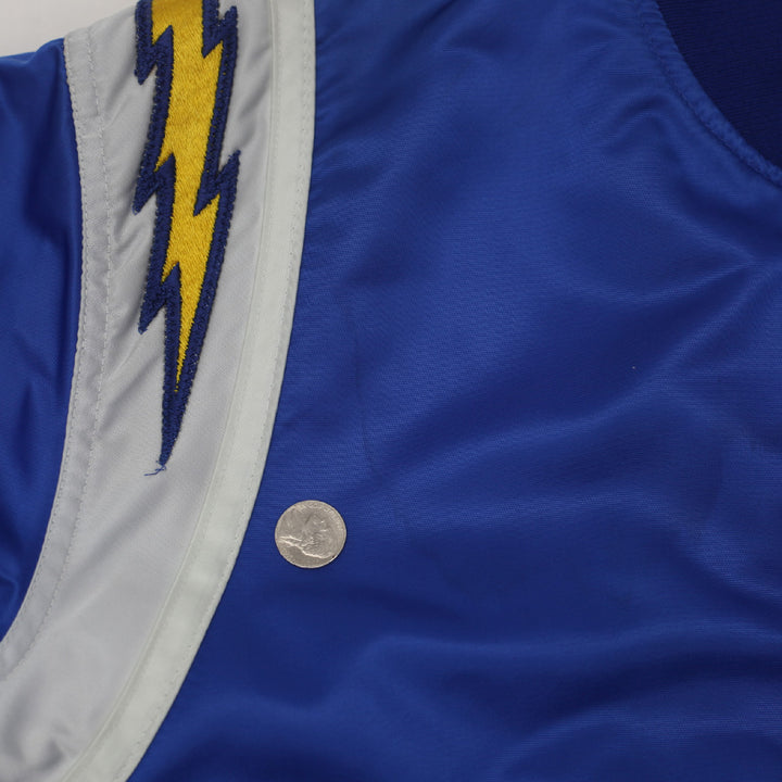 Vintage Starter NFL Los Angeles Chargers Bomber Jacket Size L, Made In USA - Fashion Rerun Vintage Migration_Jacket