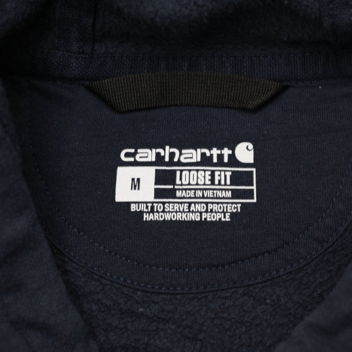 Mens Carhartt K288 Midweight Sleeve Pullover Hoodie Size M