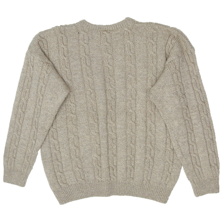 Vintage Carraig Donn Cable Knit Woolen Sweater