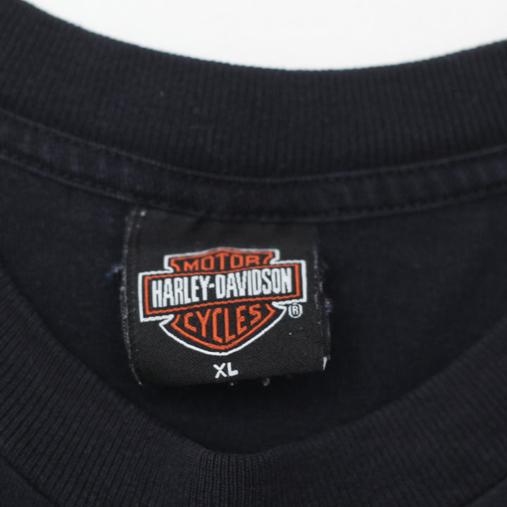 Vintage Harley Davidson Chattanooga Tennessee Thunder Creek Tshirt XL " Live To Ride" Made in USA - Fashion Rerun Vintage Migration_T-Shirt