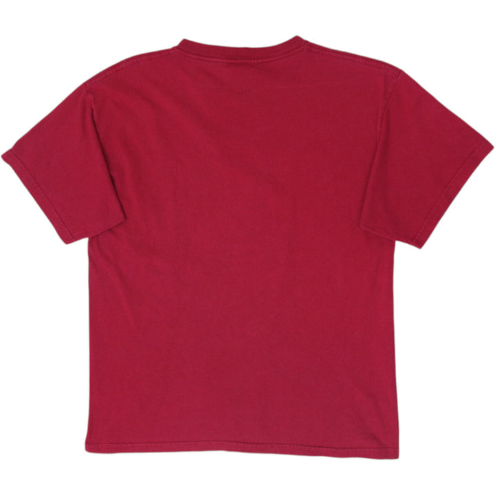 Vintage Giant Spitfire Wheels T Shirt XL Red Classic Swirl Flame Bighead Size L